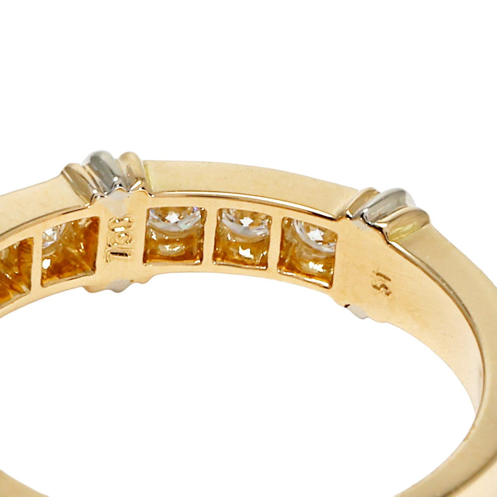 Cartier Contessa Ring 18K Yellow Gold Diamond