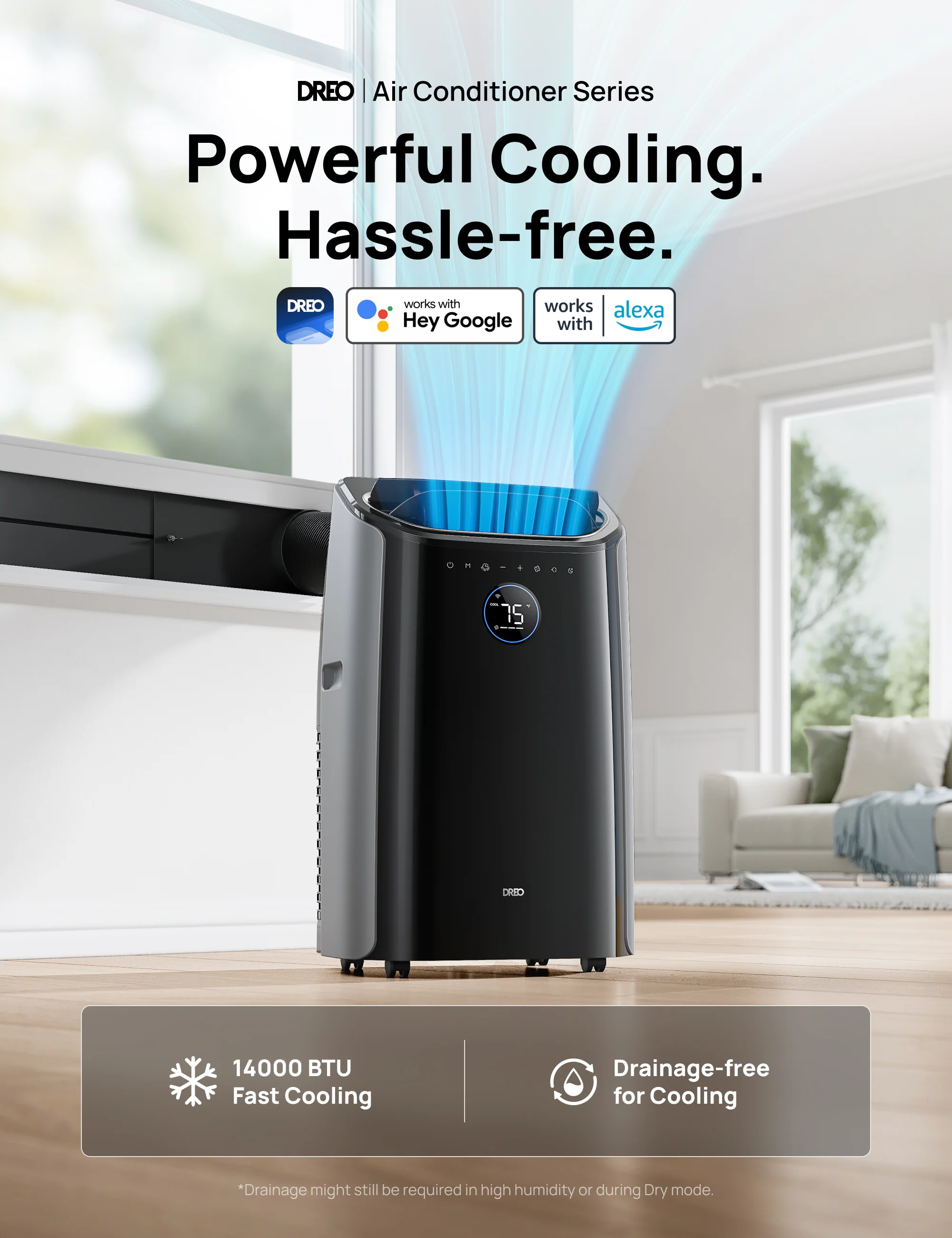 Smart Air Conditioner AC516S | 14000BTU