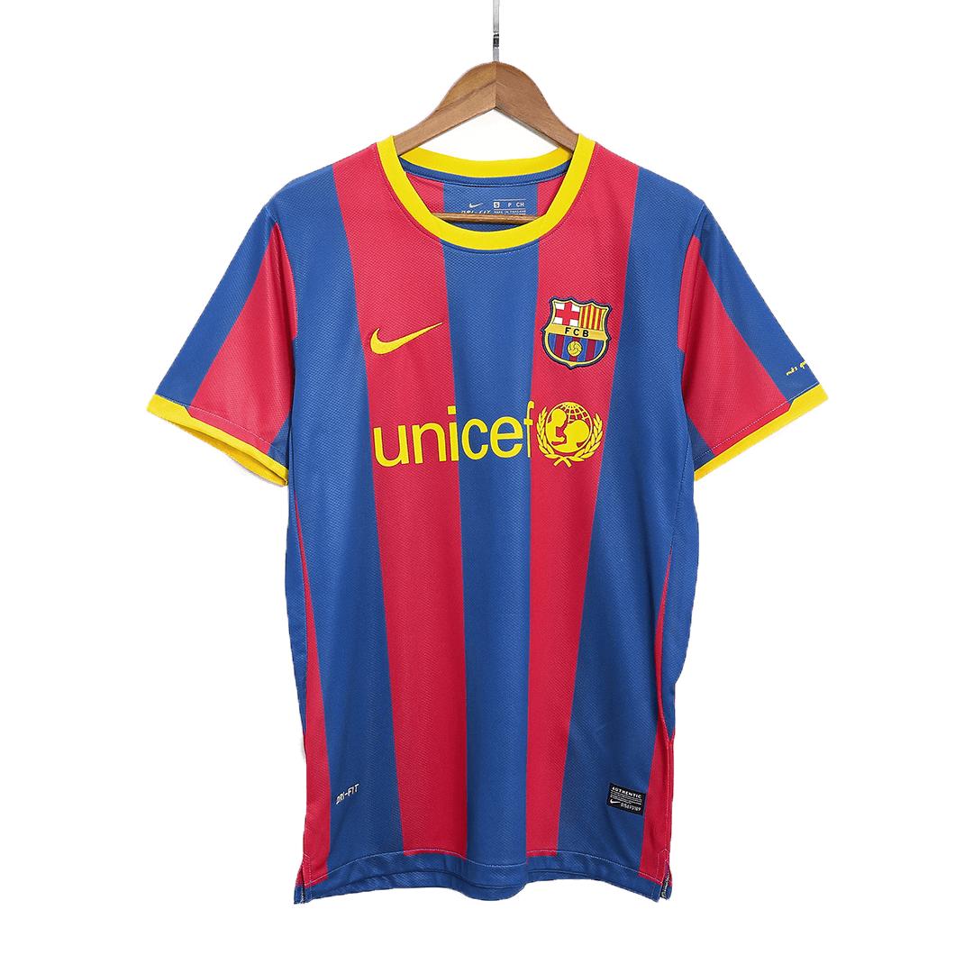 Retro Soccer Jersey Barcelona Home 2010/11