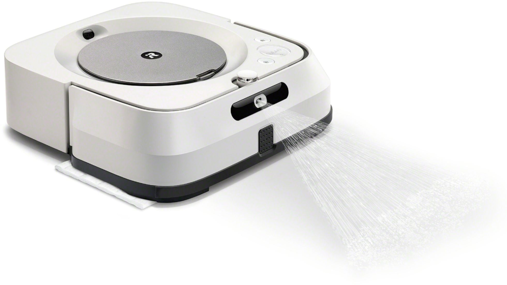 iRobot - Braava jet m6 Wi-Fi Connected Robot Mop - White
