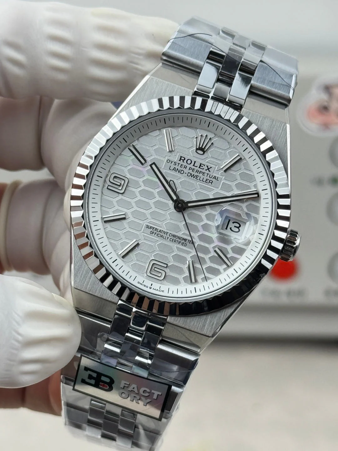 Rolex Land-Dweller White Dial
