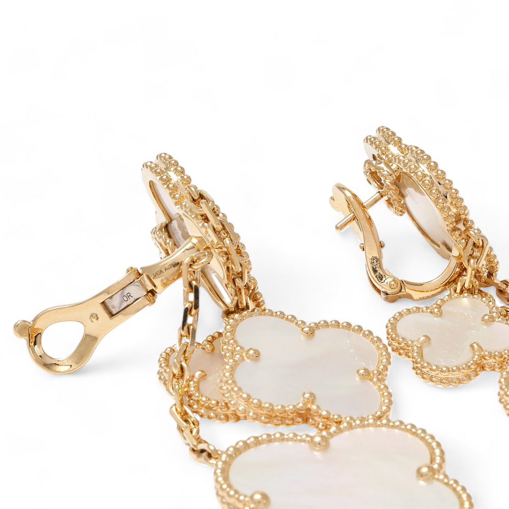 Van Cleef & Arpels Magic Alhambra Earrings 18K Yellow Gold VCARD78900
