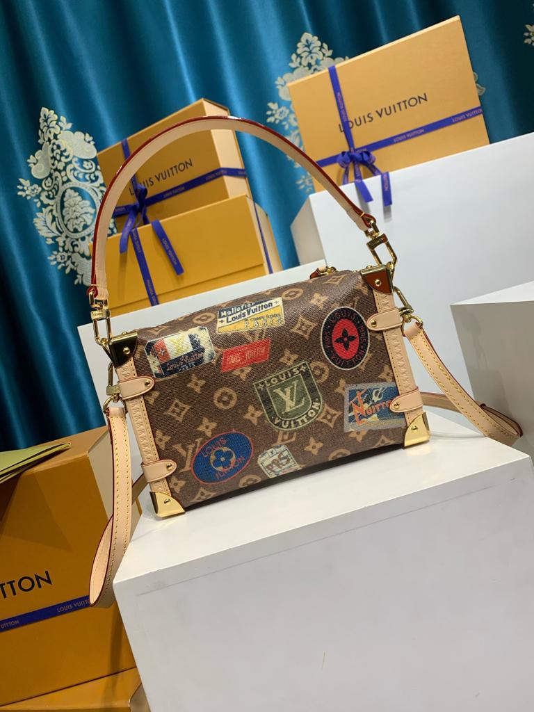 Louis Vuitton MM Monogram Side Trunk