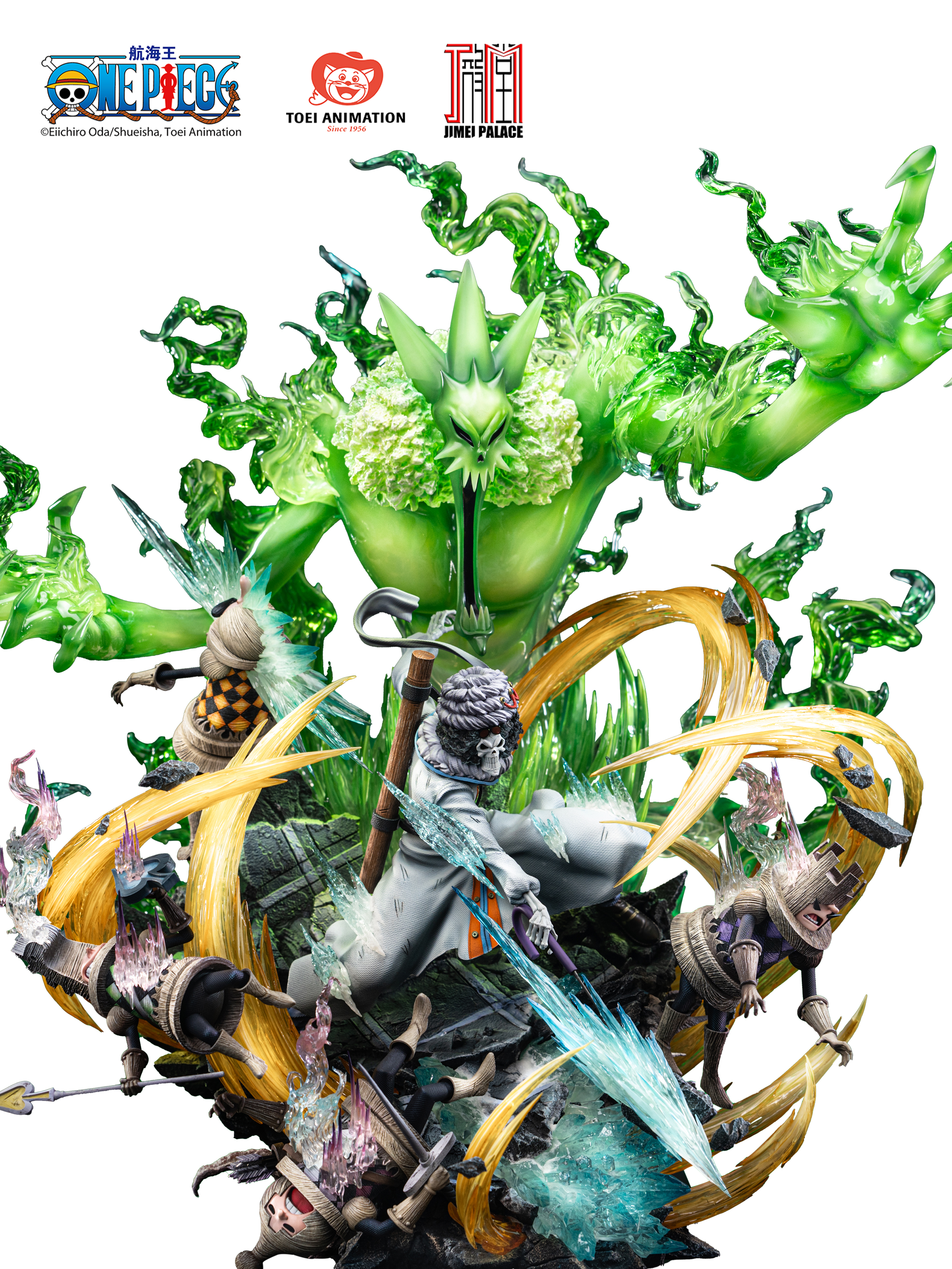 Officially Licensed 《ONE PIECE》Soul King BROOK Limited Edition Statue Pre-Order Opening NOW!!