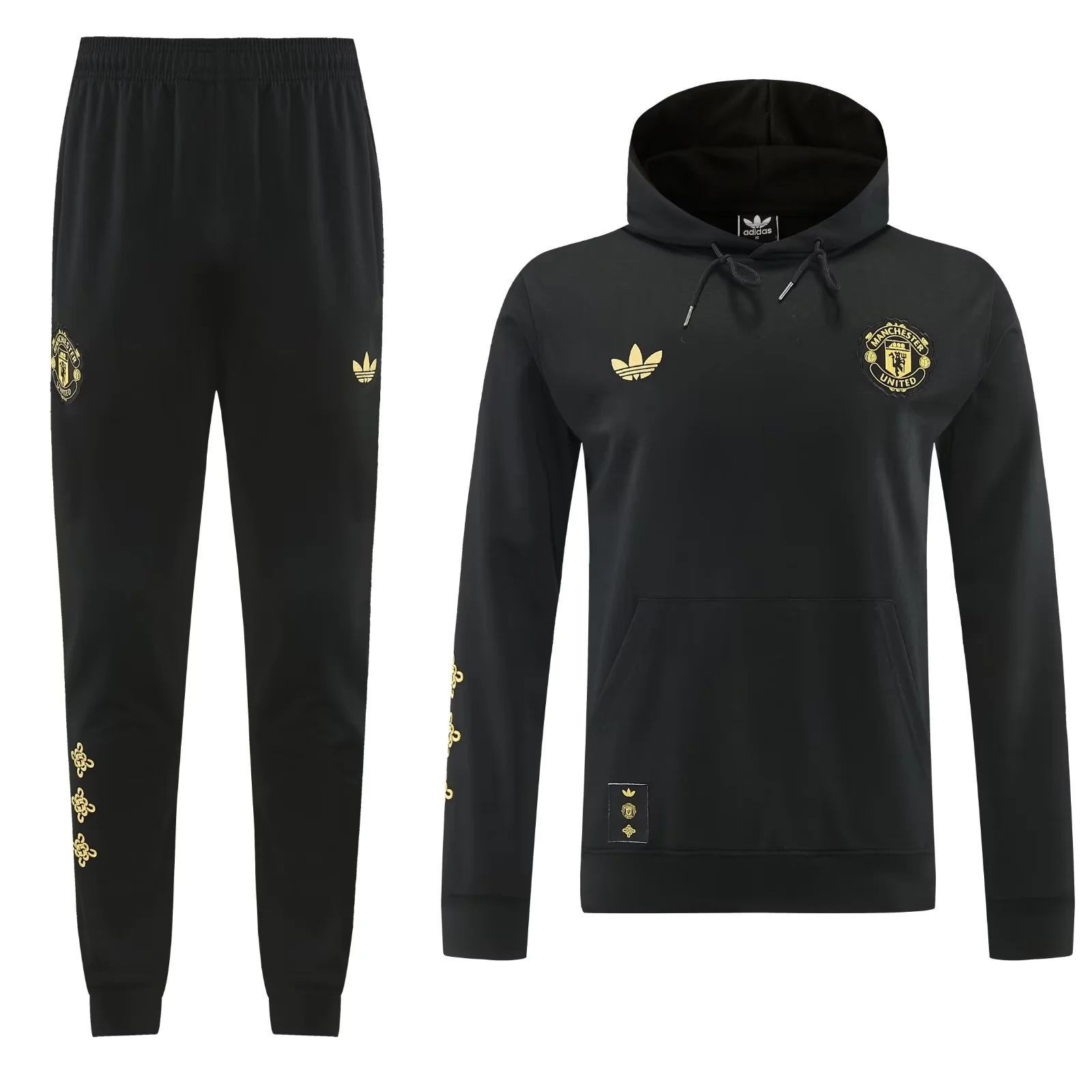 Man United Hoodie Black