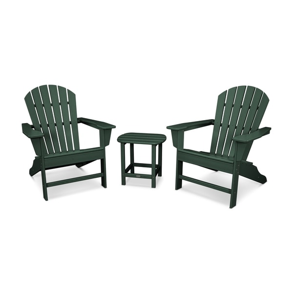 POLYWOOD South Beach Adirondack Chair 3Piece Set
