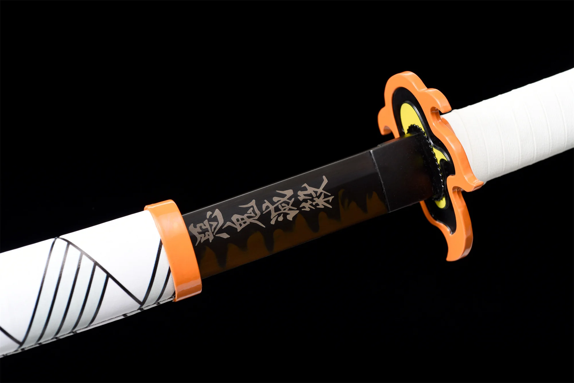Rengoku Katana – T10 Clay Tempered, Real Hamon, Full Tang
