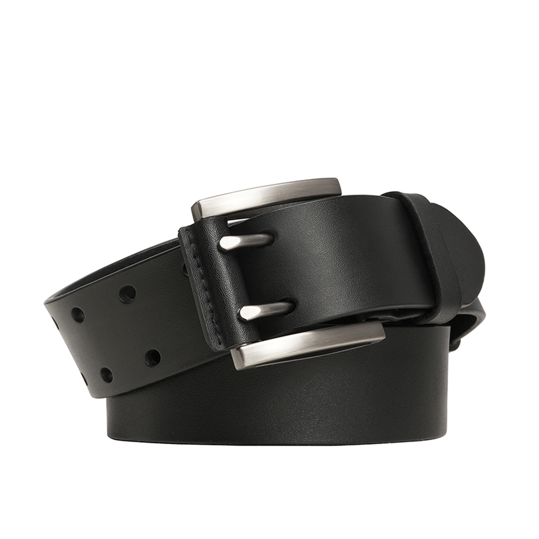 Men's Leather Double Prong Dress Belts
