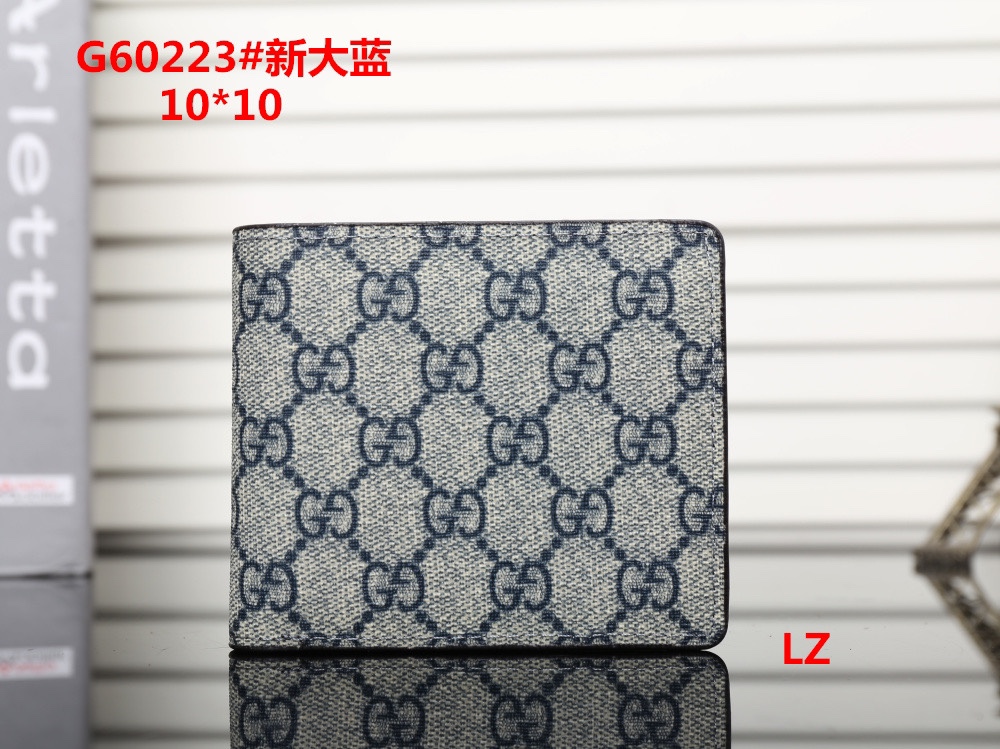 GG Marmont bi-color card case wallet - cnluxepick