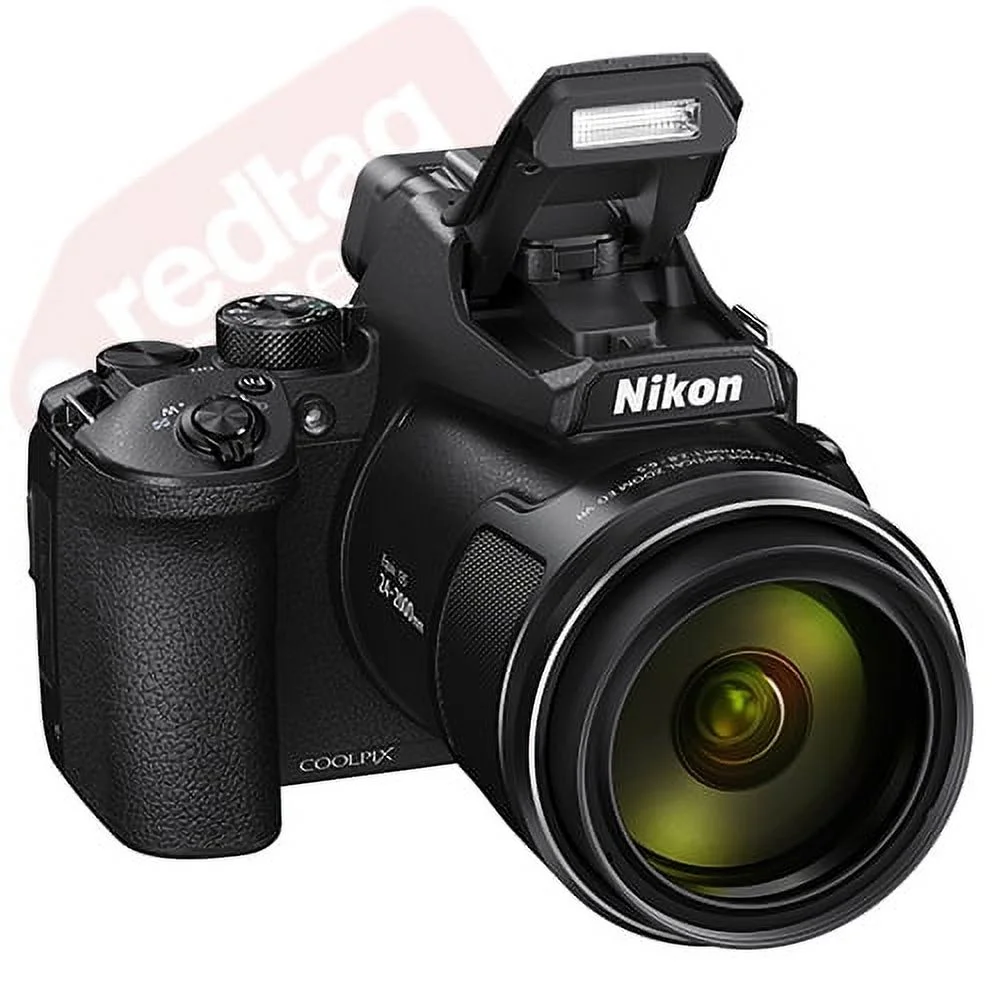 Nikon Coolpix P950 16MP 4K Digital Camera with 83x Optical Zoom + 32GB Bundle