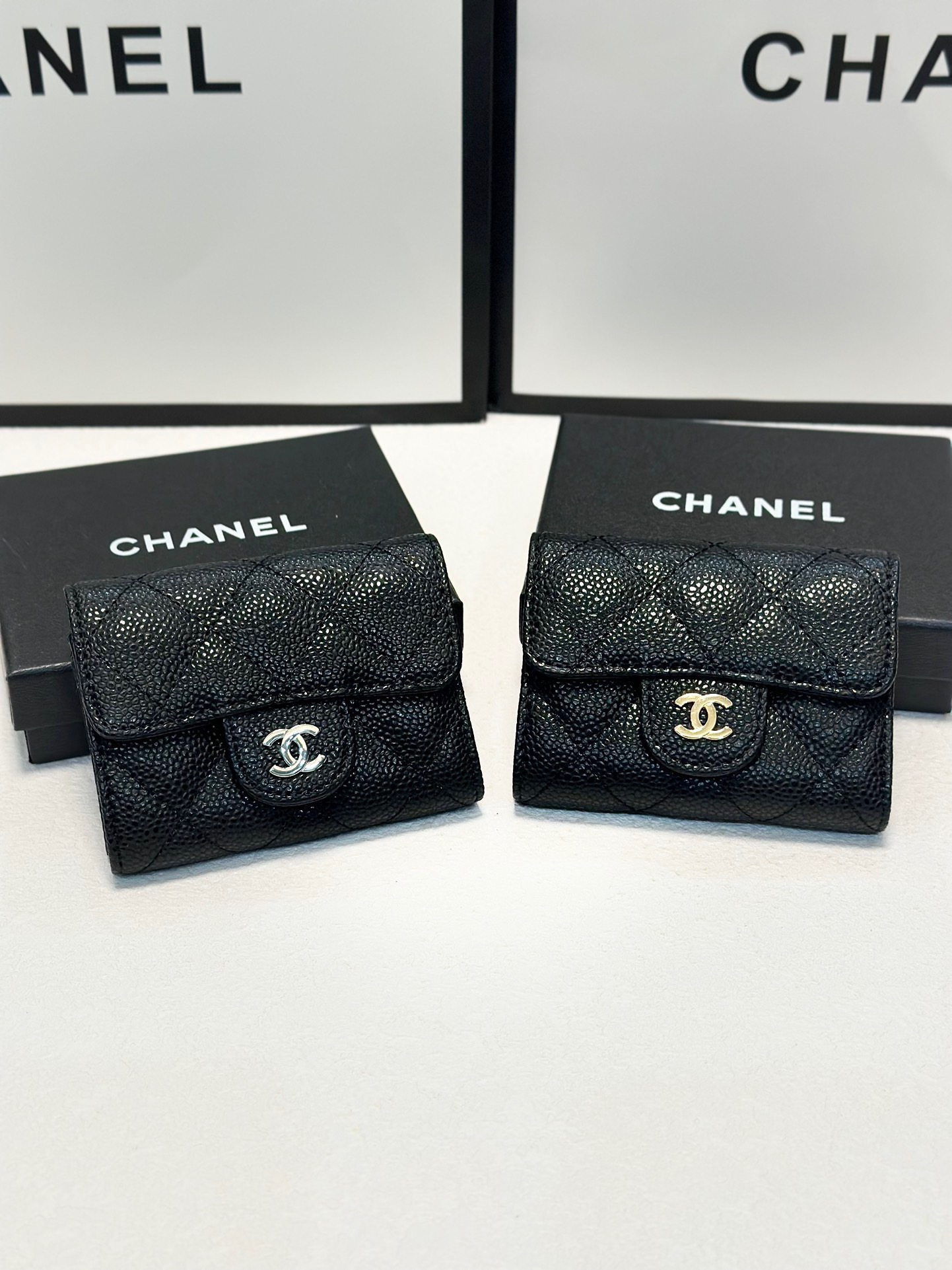 Chanel Genuine Leather Card Holder - cnluxepick