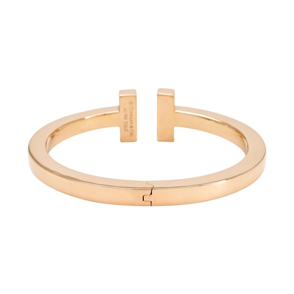 Tiffany & Co. T Square Bracelet 18K Rose Gold 60010740