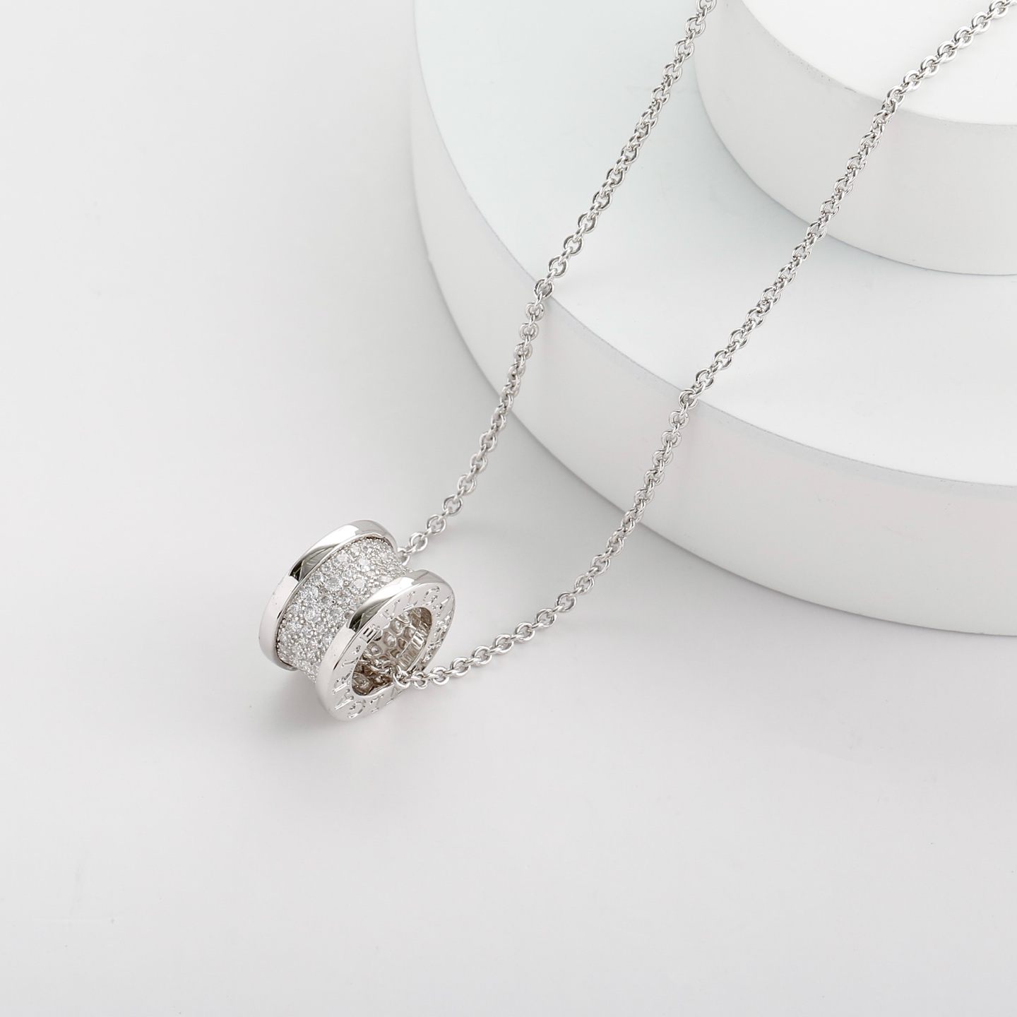 Bulgari Diamond-Filled Necklace - cnluxepick