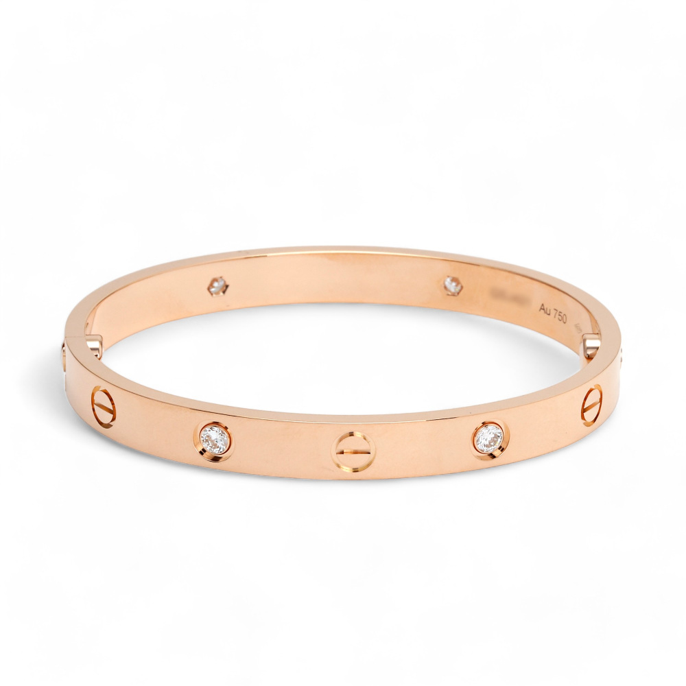 Cartier Love Bracelet 18K Rose Gold Diamond B6069900