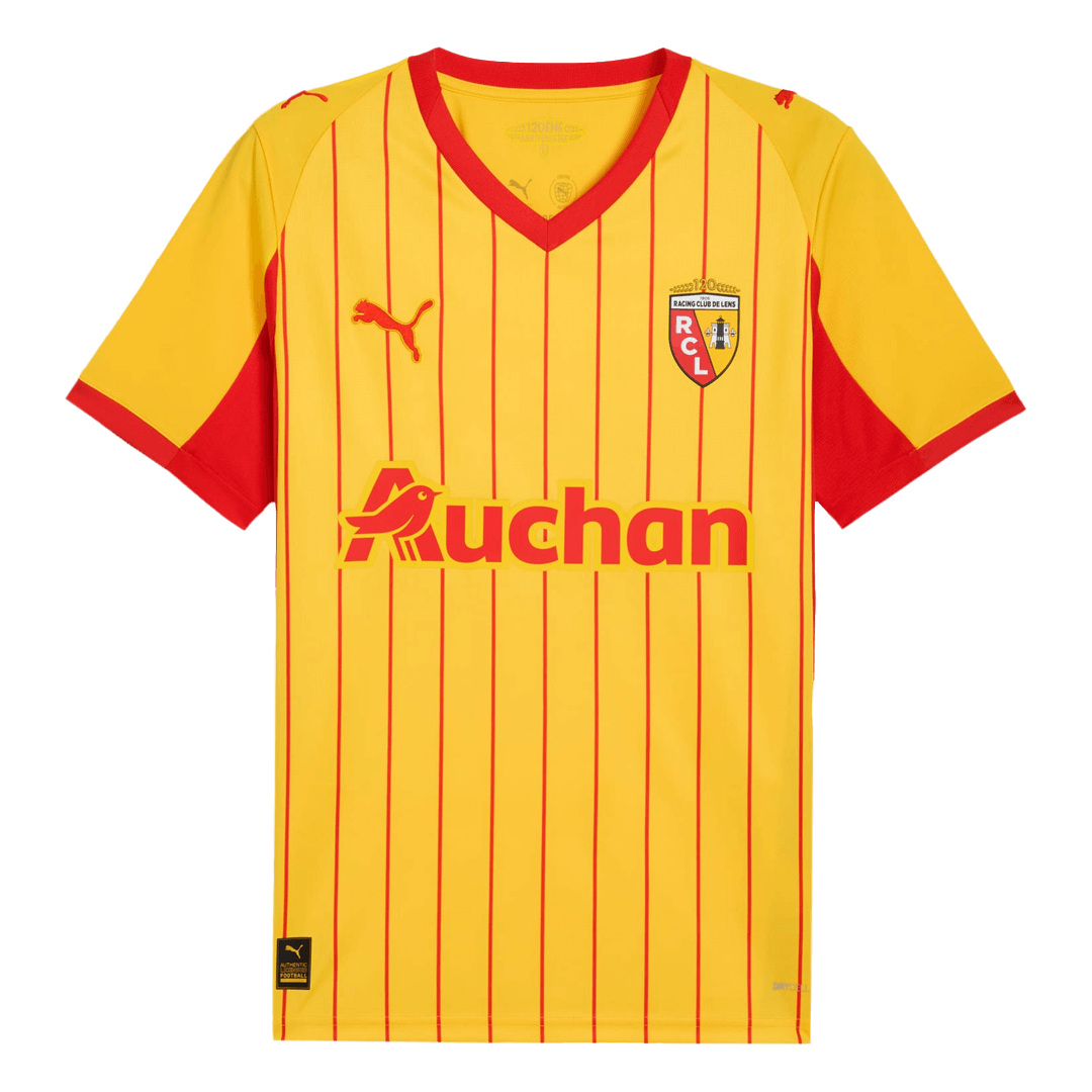 THAUVIN #10 RC Lens Home Soccer Jersey 2025/26