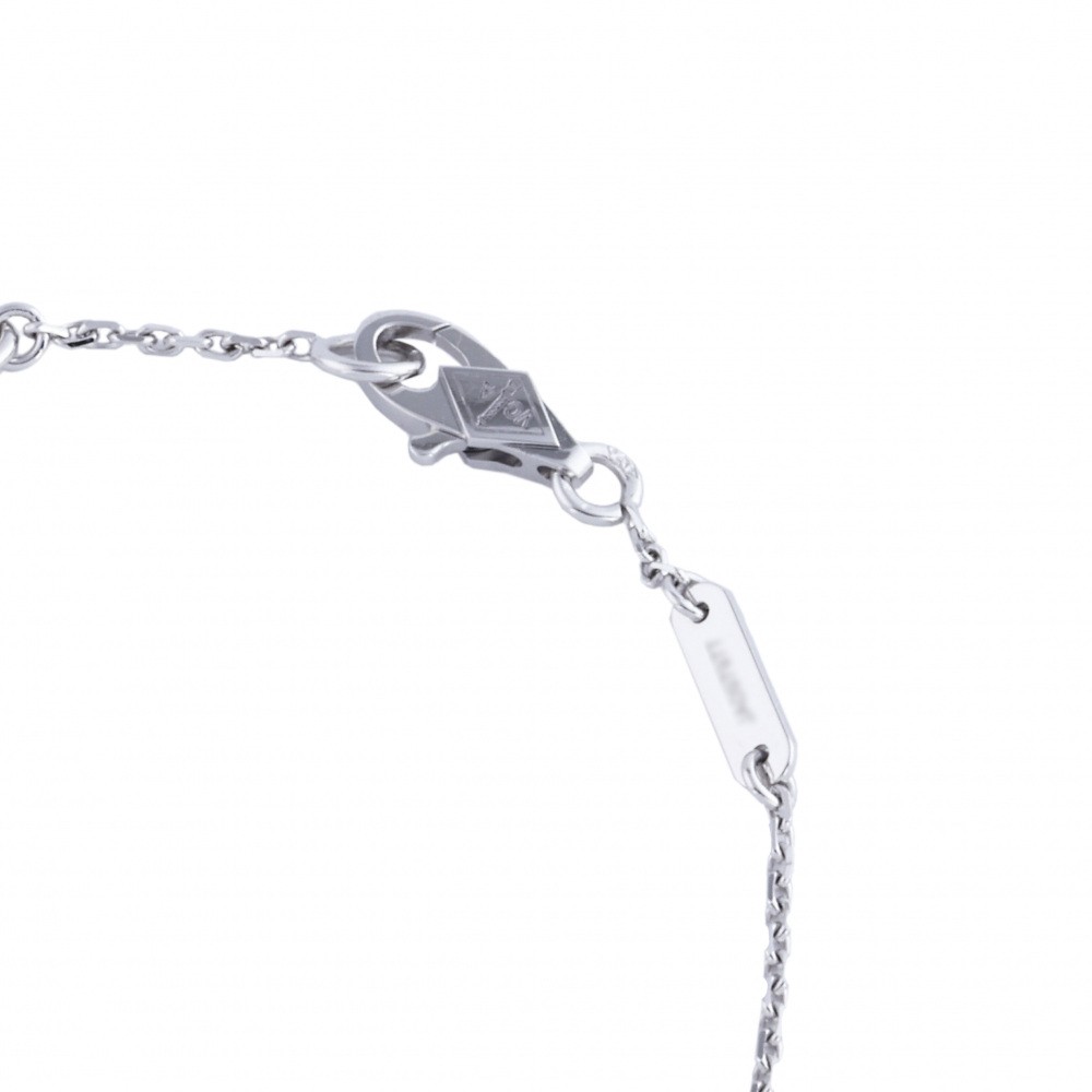 Van Cleef & Arpels Frivole Bracelet 18K White Gold Diamond VCARPOJ500