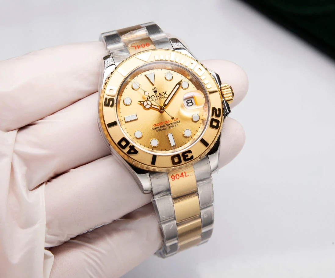 Rolex Yacht-Master 40mm Silver Gold
