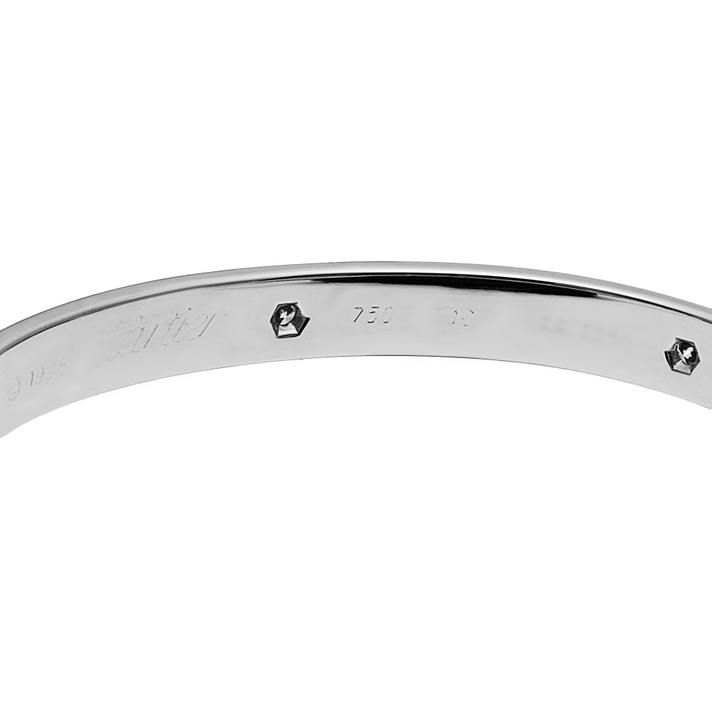 Cartier Love Bracelet 18K White Gold Diamond B6014000