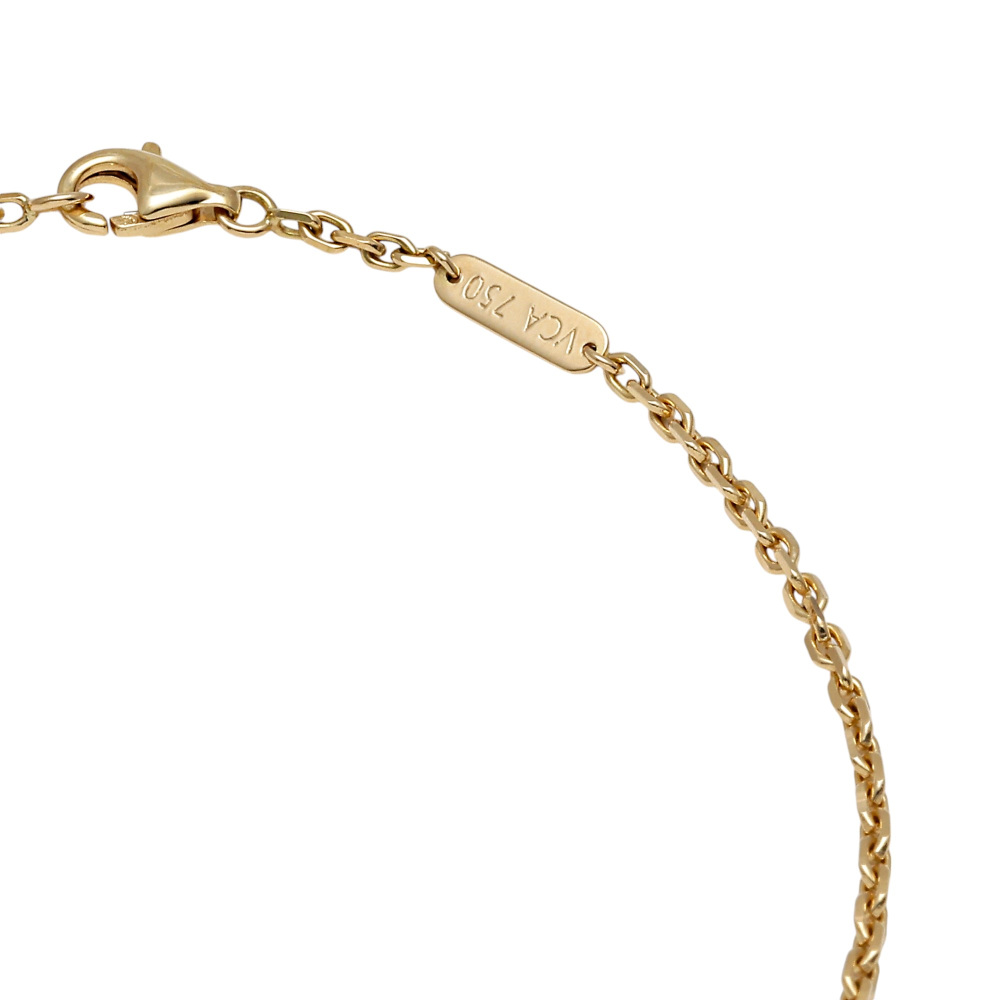 Van Cleef & Arpels Papillon Necklace 18K Yellow Gold Diamond