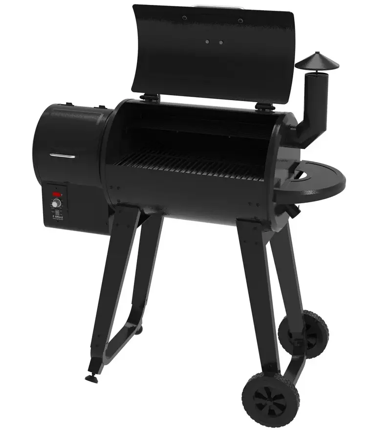 ZPG-450A3 Wood Pellet Grill & Smoker – 8-in-1 BBQ Functionality, Digital Controller, 459 Sq In Cooking Surface