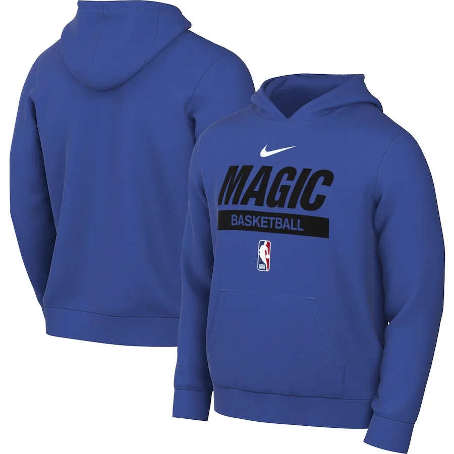 Men's Orlando Magic 2022/23 Spotlight On-Court Practice Performance Pullover Hoodie