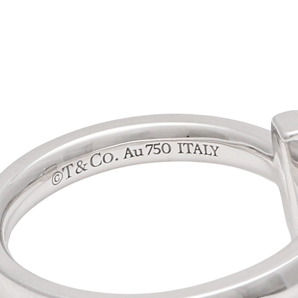 Tiffany & Co. Tiffany T T-one Ring 18K White Gold Diamond