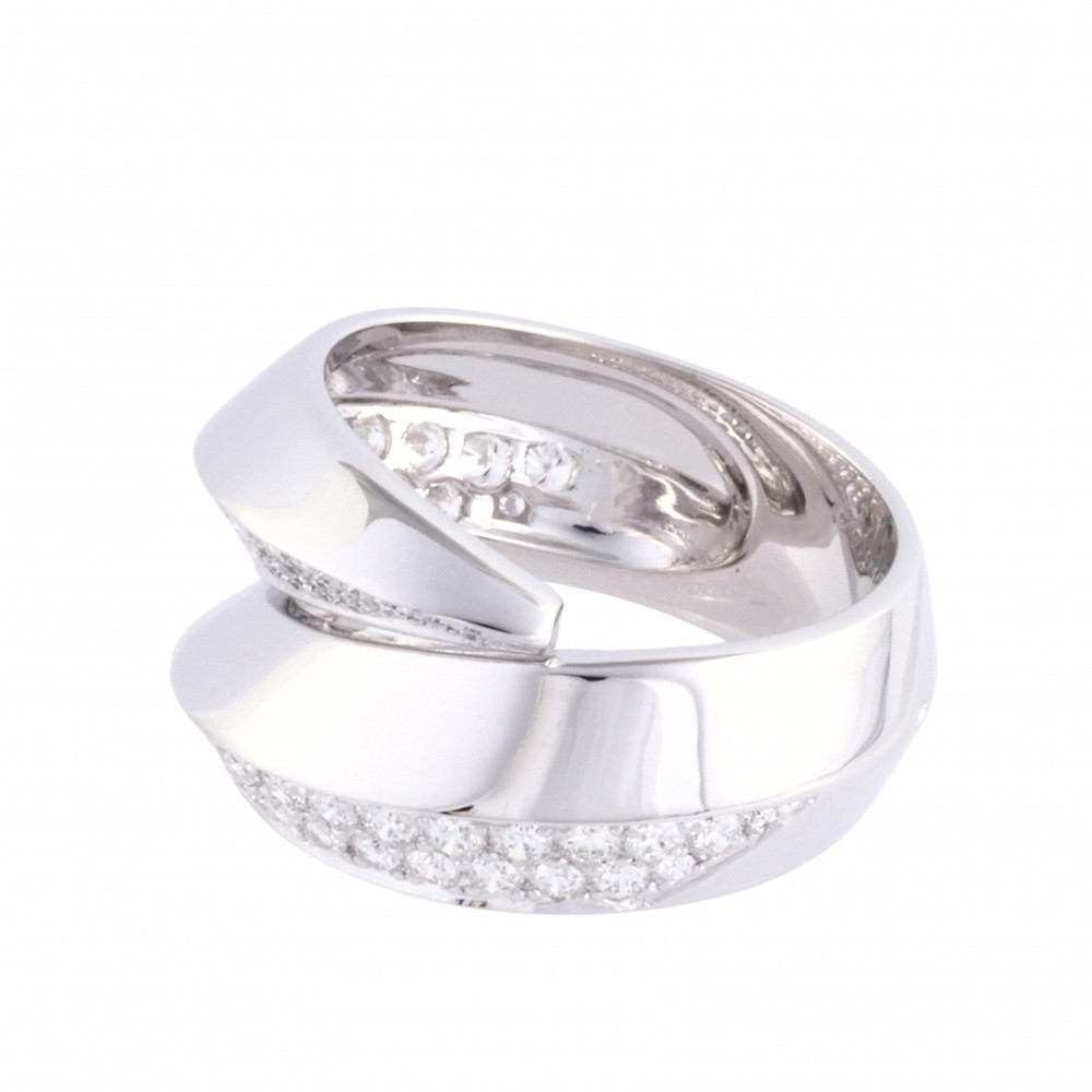 Cartier Panthère Glyph Ring K18WG White Gold Diamond