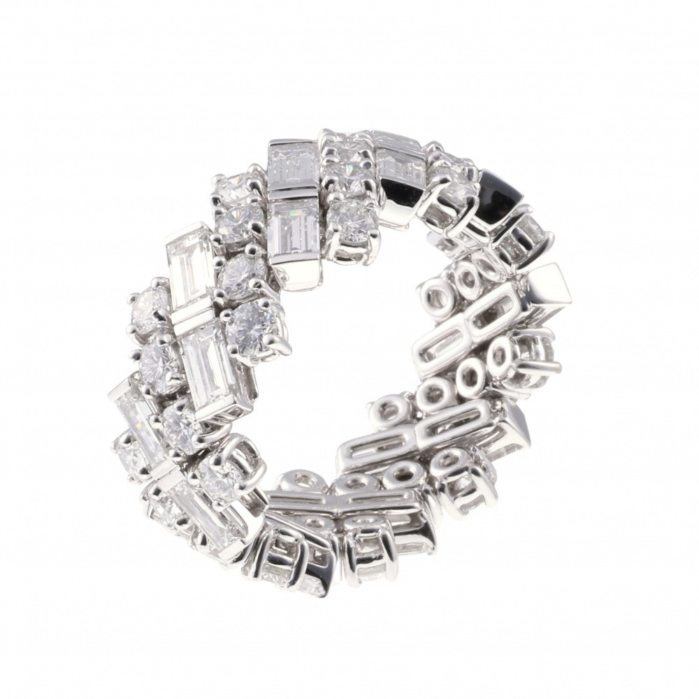 Cartier Reflection Do Wedding Ring 18K White Gold Diamond N4249900