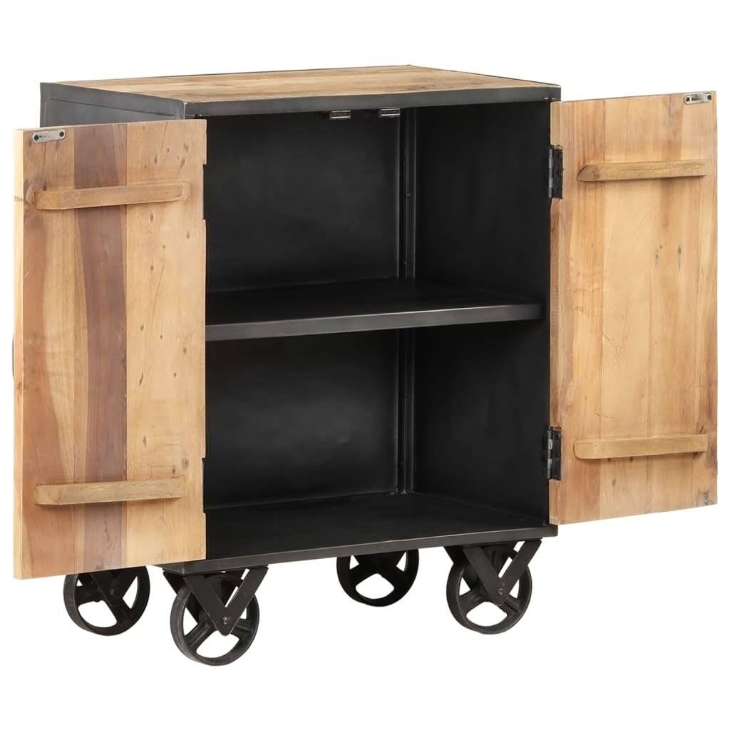 vidaXL Sideboard 23.6x22x13.8x22x29.1x22 Solid Reclaimed Wood