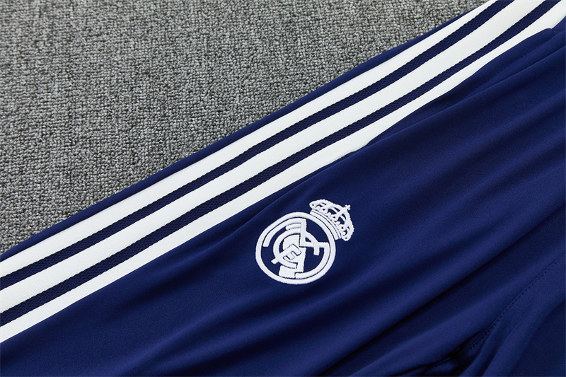 Adult / Kids 2627 Real Madrid Half Zipper Training Suit