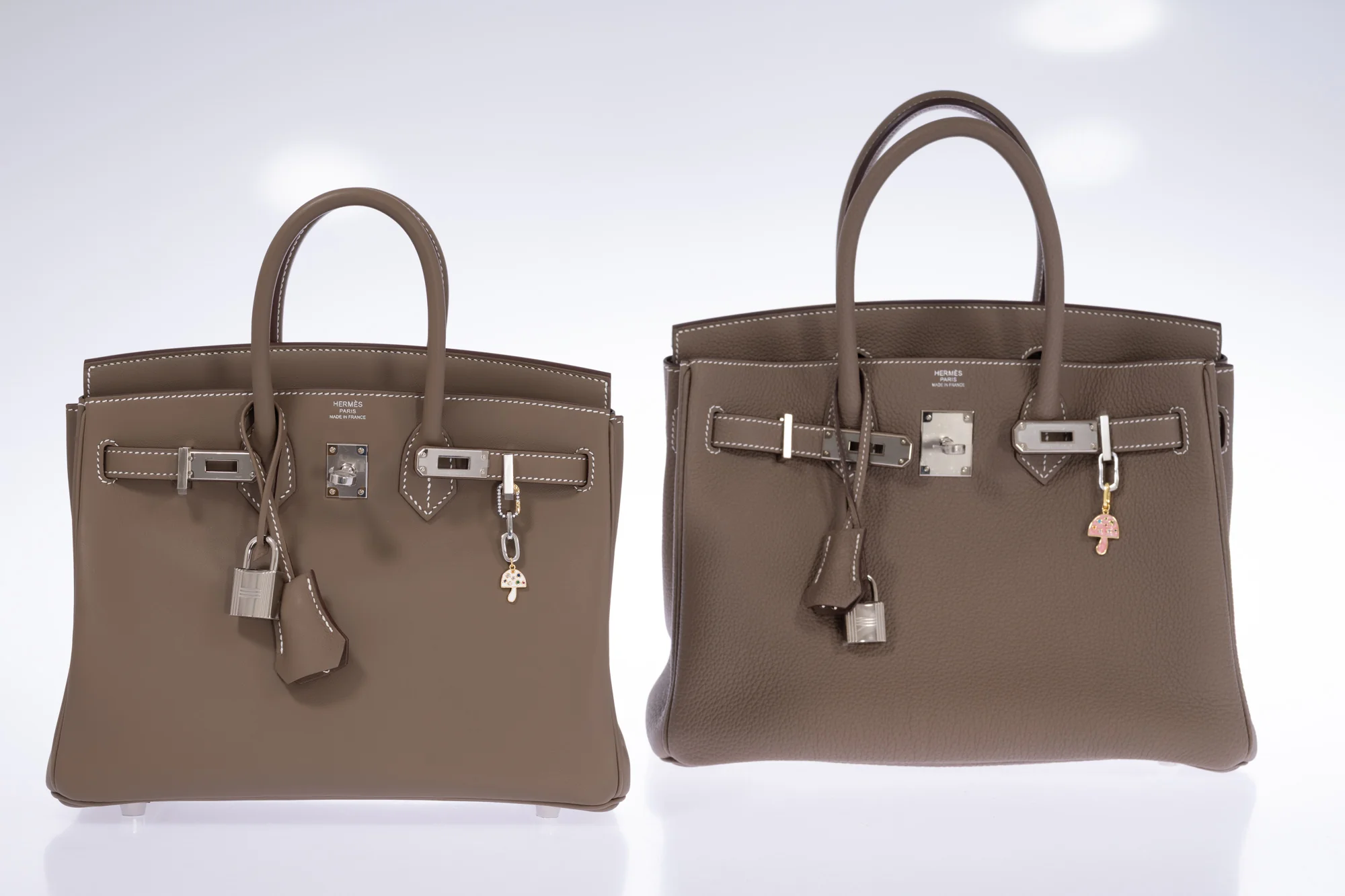Hermès Birkin 30 Étoupe Togo Palladium Hardware
