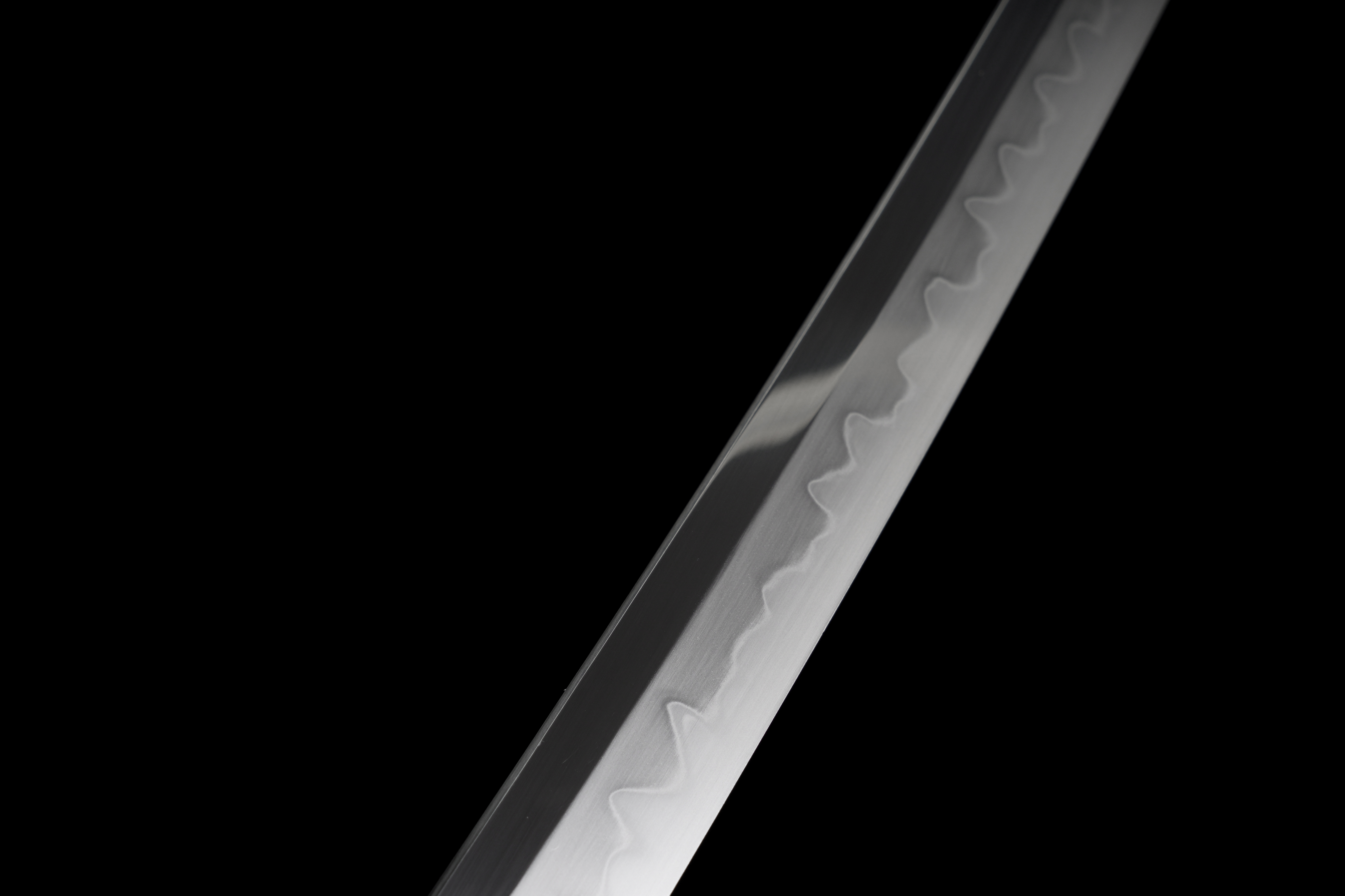 Handmade Katana T10 Steel Clay Tempered Four Gentlemen Saya Full Tang