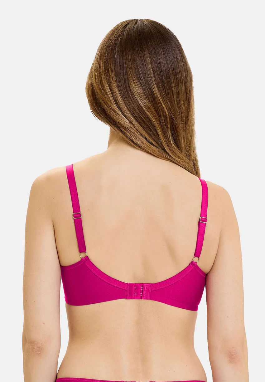 Soutien-gorge emboîtant Isaure Fuchsia Abricot