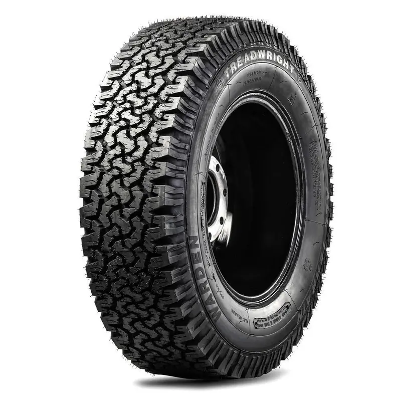 TreadWright WARDEN A/T LT 245/75R17 10 PLY Remold USA Premiere Wear 50,000 miles Remold USA