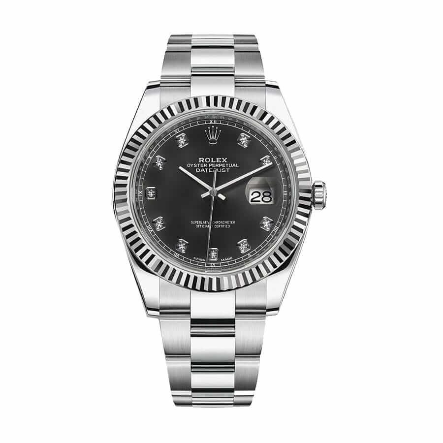 Rolex Datejust Black Diamond 126334 Exact Replica 1:1
