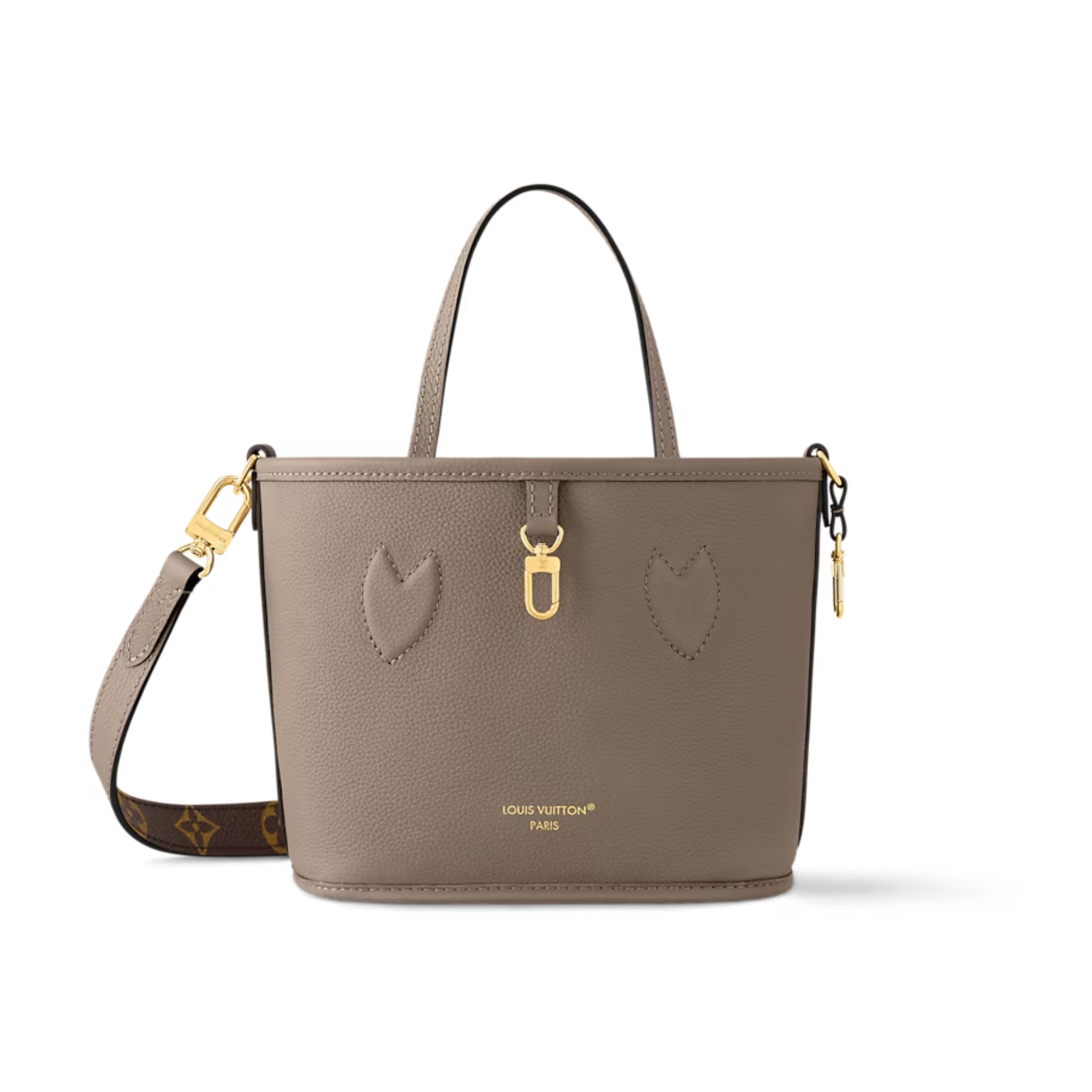Louis Vuitton Neverfull Bandoulière Inside Out BB Dark Fango Cowhide 26.5cm M12109