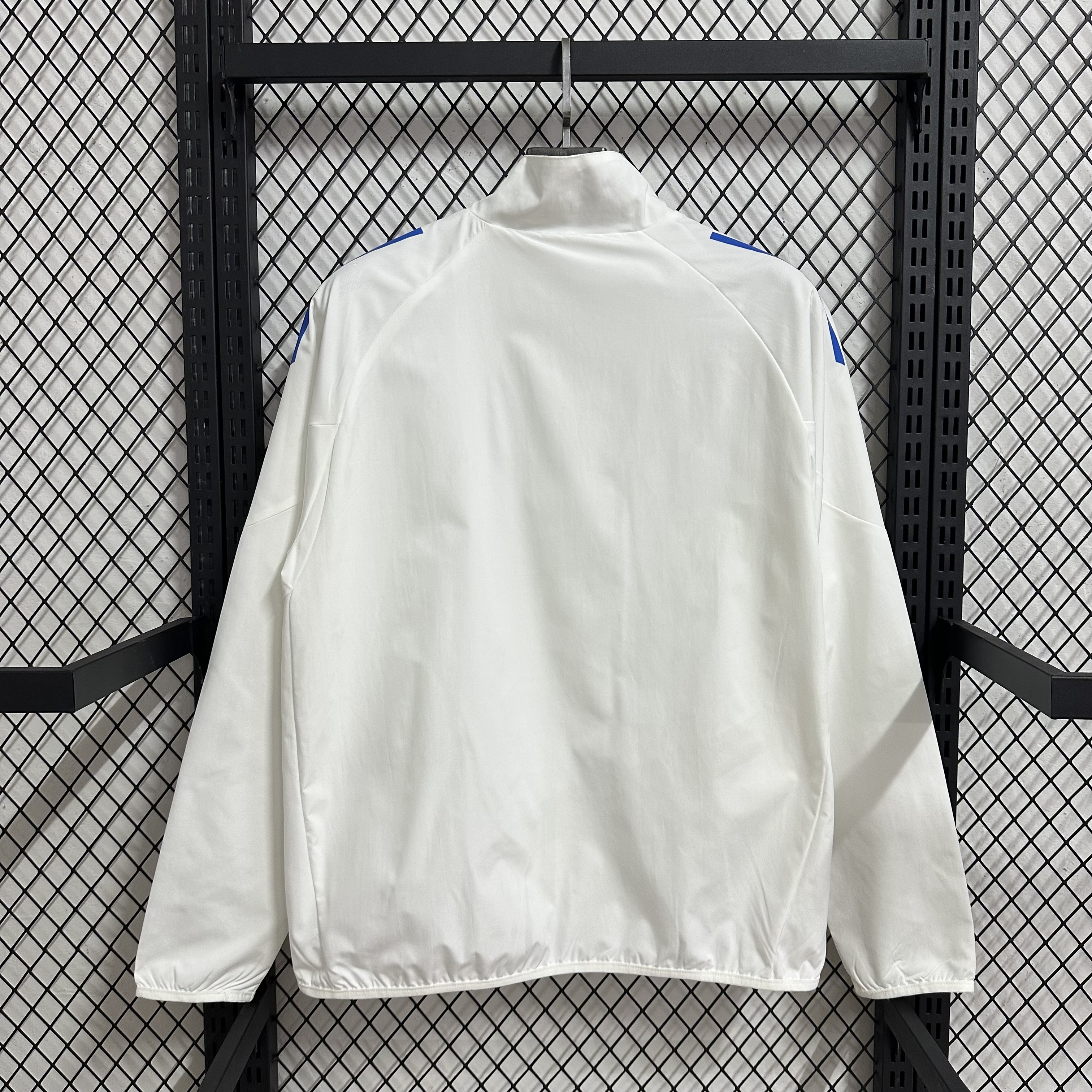 25-26 Real Madrid white training waterproof windbreaker