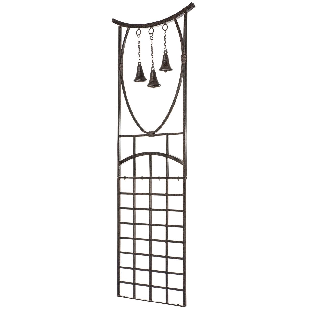 H Potter Steeple Bells Trellis Metal Yard Art