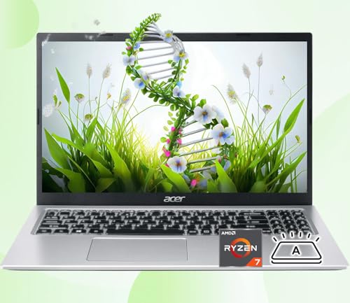 acer Aspire 3 Premium Laptop with Backlit Keyboard | AMD Ryzen 5 7530U CPU | 15.6 FHD IPS Display | 16GB RAM | 256GB PCIe SSD | Wi-Fi 6 | Type-C | Sleek & Portable | Windows 11 Pro