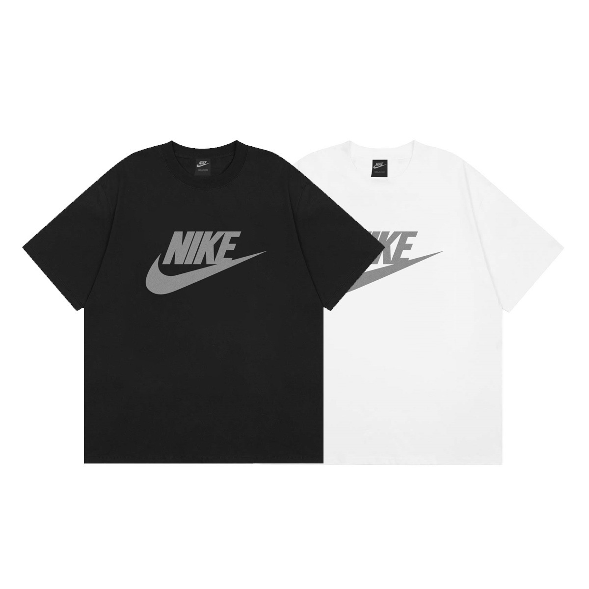 Nike classic large logo crew neck short-sleeved T-shirt - cnluxepick