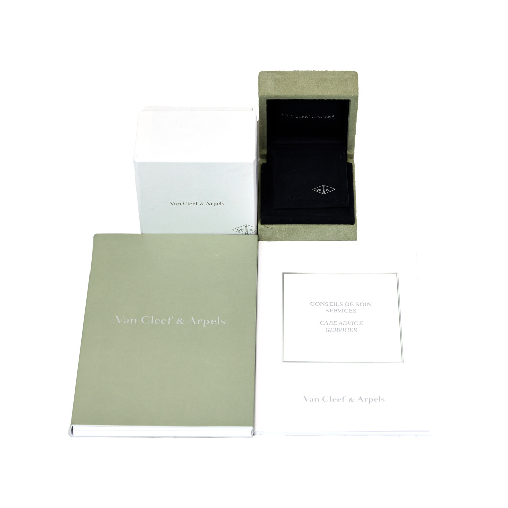 Van Cleef & Arpels Frivole S Earrings 18K Yellow Gold Diamond VCARB65700