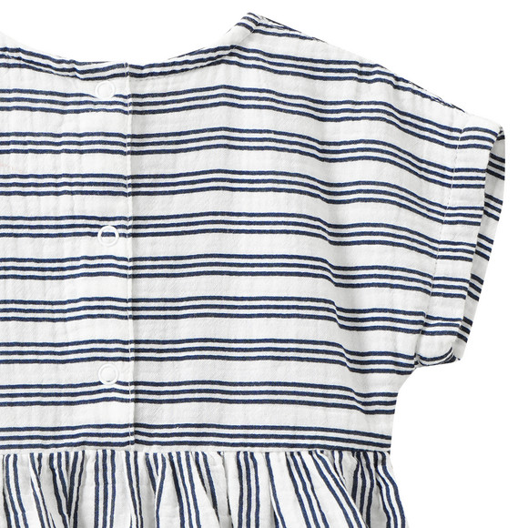 Topomini Baby Musselin-Kleid im Streifen-Look