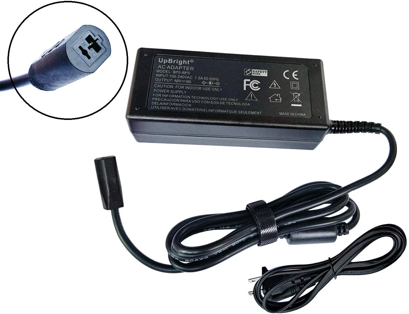 UpBright NEW Global 2-Prong AC / DC Adapter For Changzhou Kaidi Electrical Co Ltd P/N: KDDY001 KDDY008 KDDY001B Power Supply Cord Cable PS Charger Mains PSU