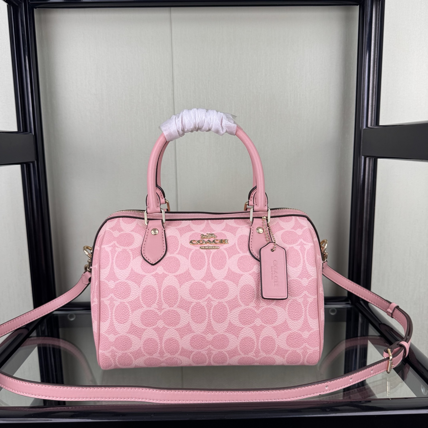 Coach Rowan Boston Bucket Bag top version - cnluxepick