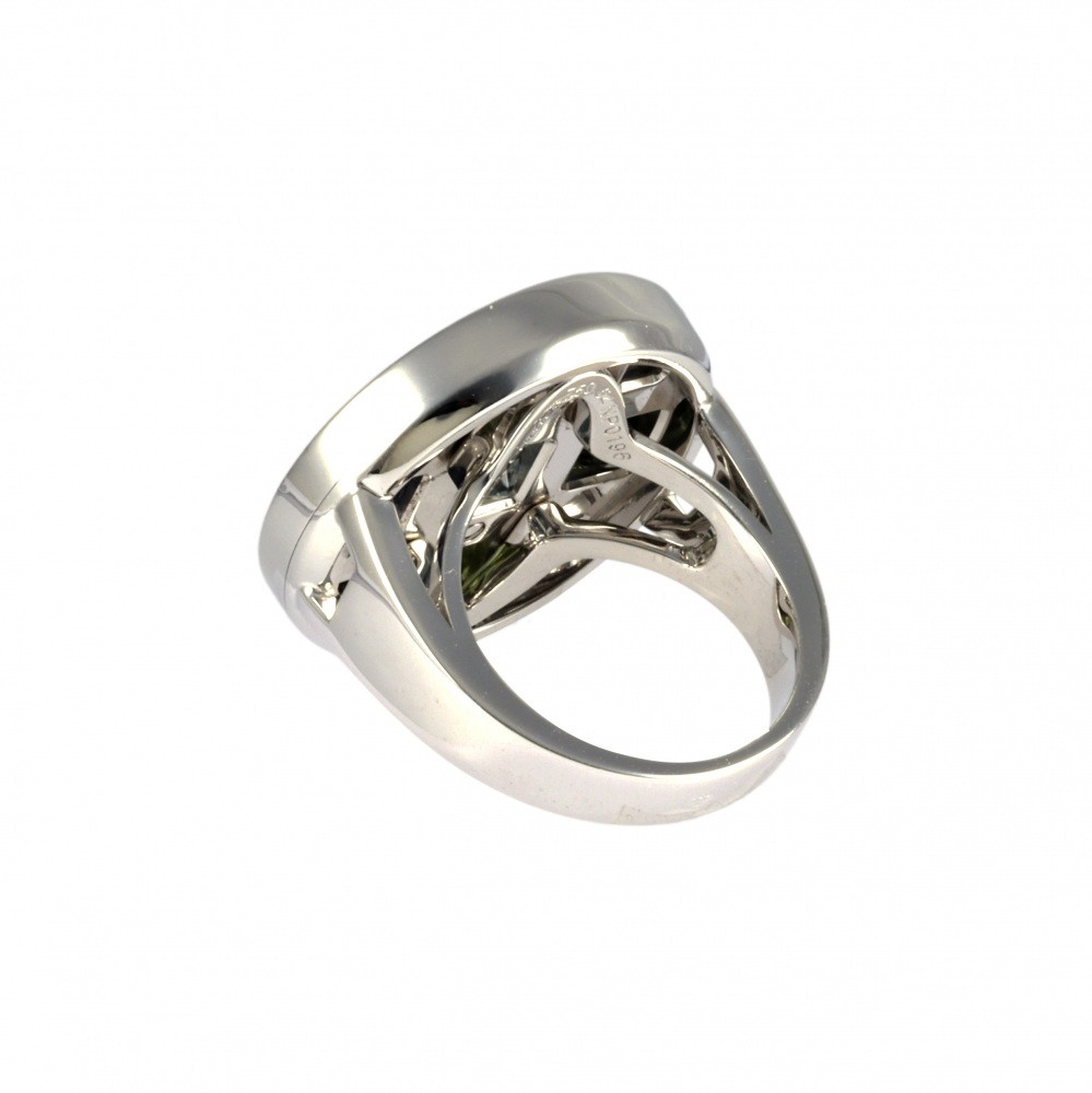 Cartier Pasha Grid K18WG White Gold Ring