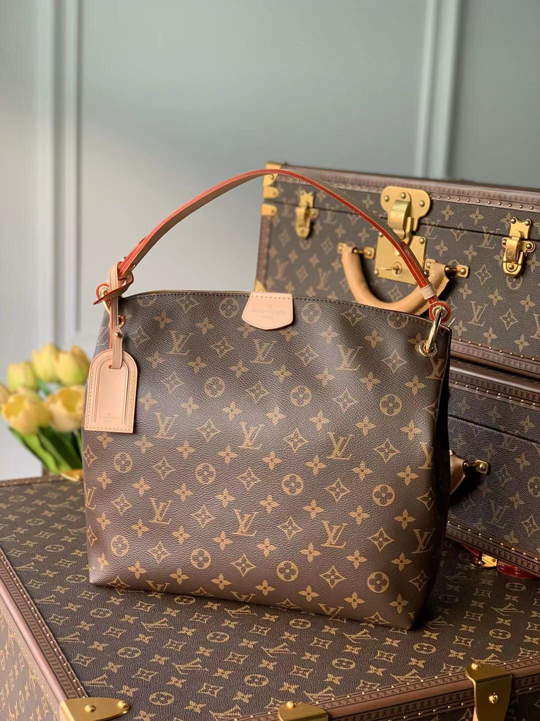 Louis Vuitton Graceful Pm 35Cm
