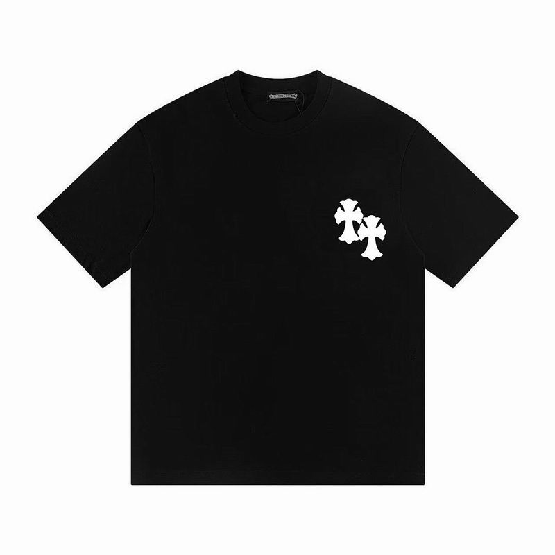 【2026上品】クロムハーツ コピーベーシックロゴ Tシャツ Chrome Hearts半袖 夏 ホワイト