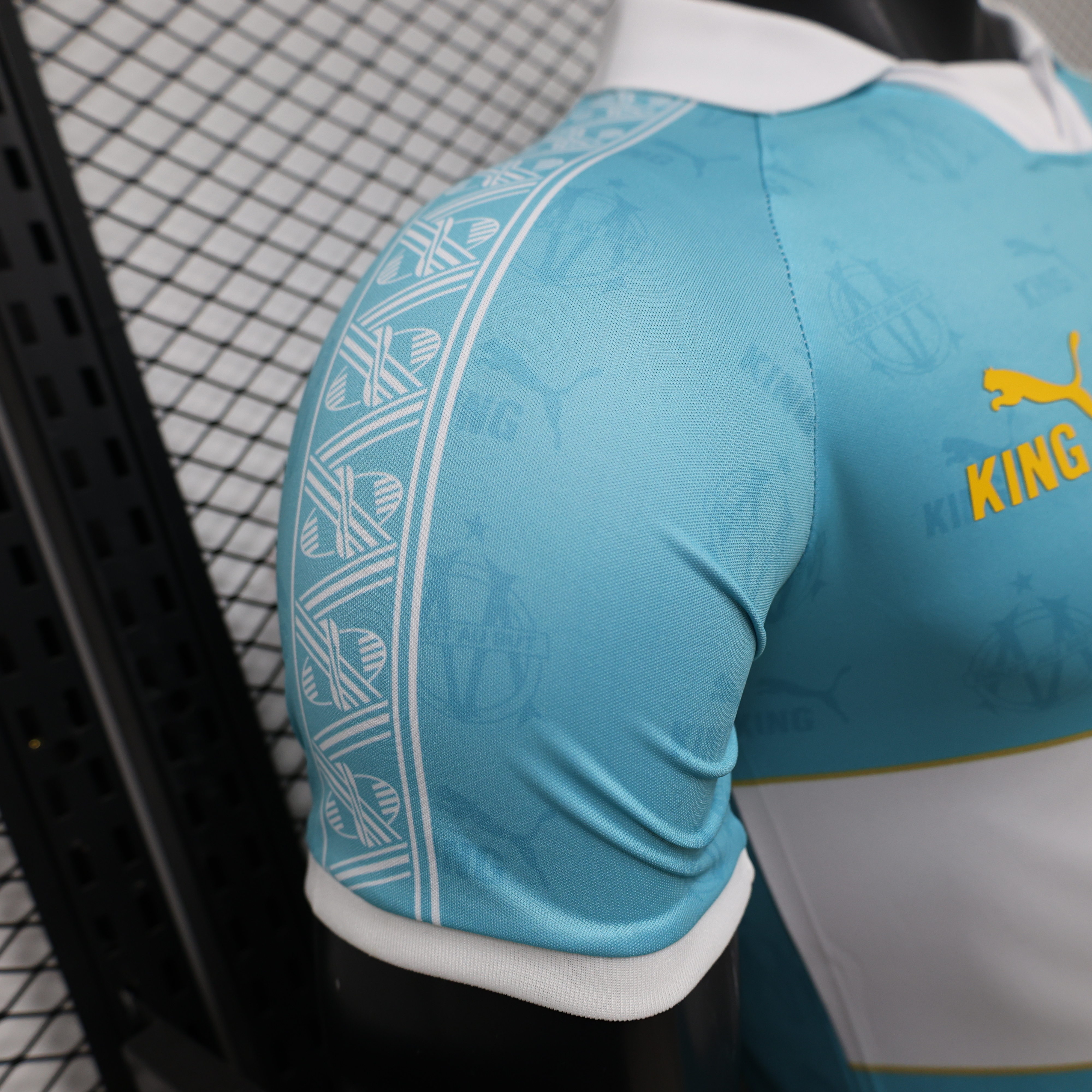 Player Version Olympique de Marseille KING Retro Jersey Men