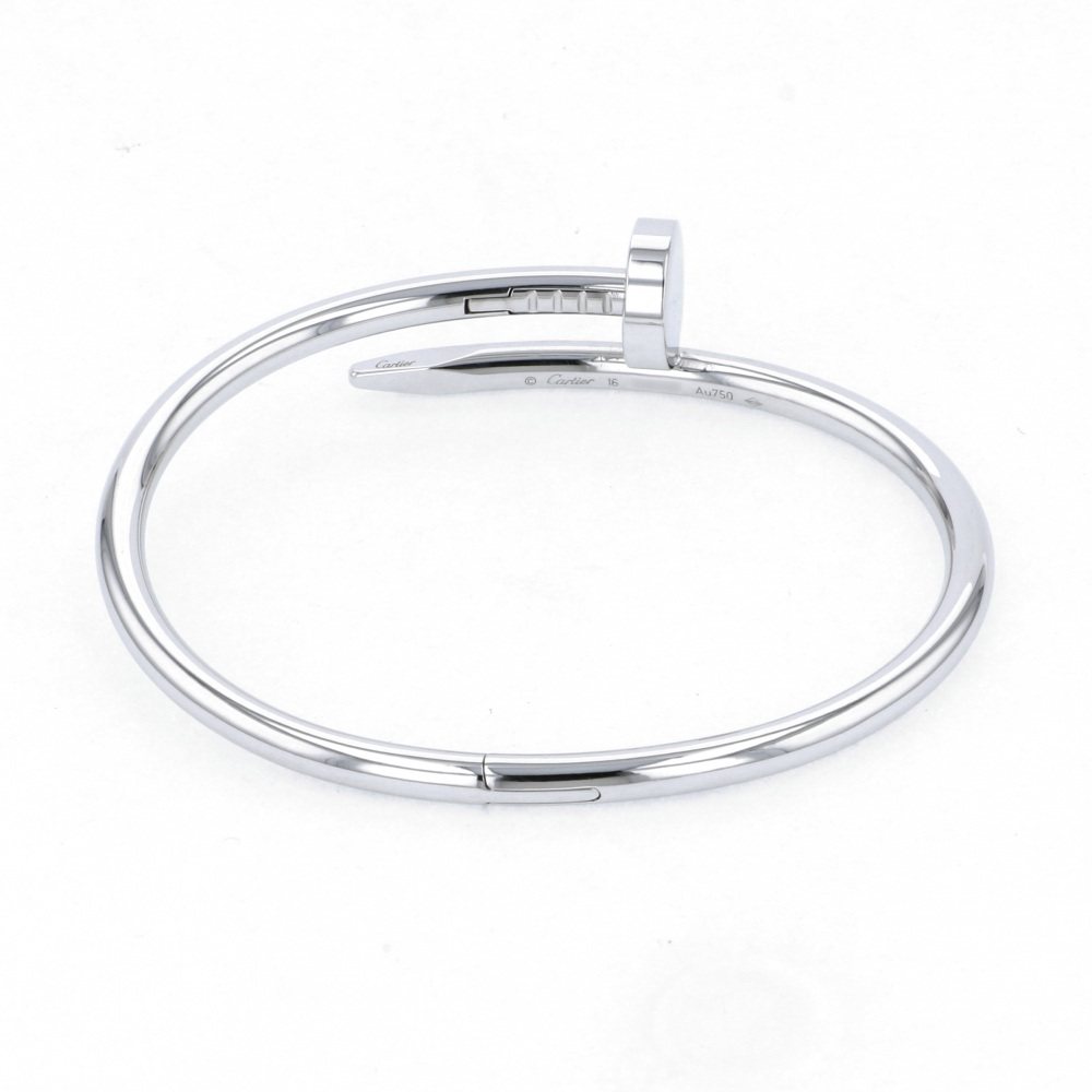 Cartier Juste un Clou 16cm Bracelet 18K White Gold