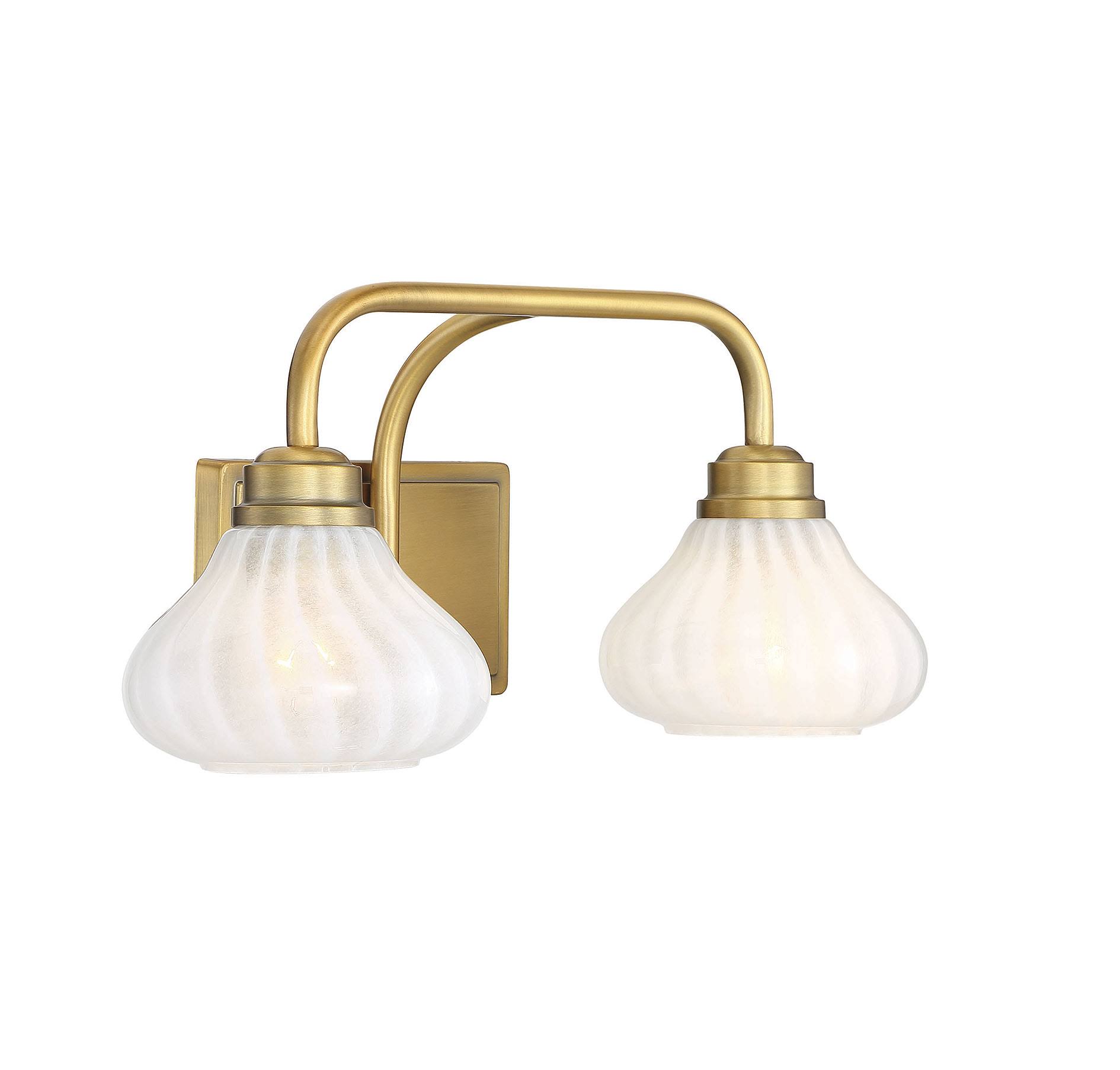 Savoy House 8-2410-2-322 Darlington Warm Brass 2 Light Bath